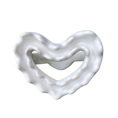 Facial Massager 2024 Heart Shape Chinese Ceramic Gua Sha Scraping Massage Tool for Body Relaxation and Meridian Dredging