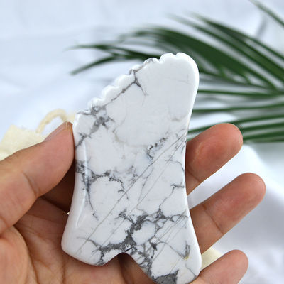 Body Healthcare Massage Equipment 2024 Howlite Gua Sha Scraping Board for Beauty Tool