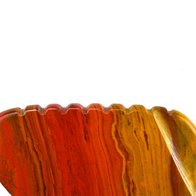 2024 Hot Natural Red Mookaite Jasper Gua Sha Massager Custom Logo Skin Care Anti Aging Healing Stone Scraping Massage Tools