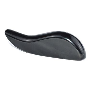 Black Natural Stripe Obsidian Gua Sha Stone for Body Massage and Facial Slimming Professional Tool