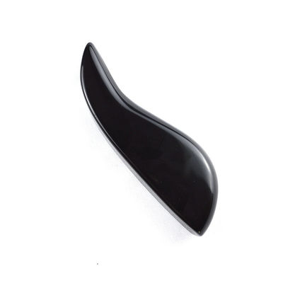 Black Natural Stripe Obsidian Gua Sha Stone for Body Massage and Facial Slimming Professional Tool