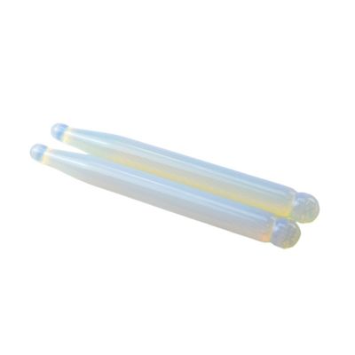 Massage Tools Colorful Natural Crystal Guasha Massage Pen Acupuncture Therapy Tool for Body Health Care Therapy Gua Sha Massage Stick
