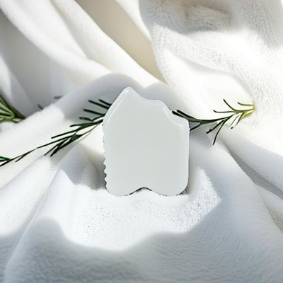 White Jade Facial Guasha Skin Renewal Natural Handmade Healing Jade Stone Gua Sha Scraping Massage Tools for Customized Logo