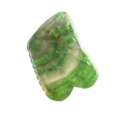 Natural Rainbow Fluorite Gua Sha Board for Body and Facial Massage Stone Skin Care Facial Beauty Massage Tool