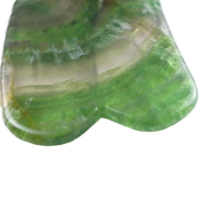 Natural Rainbow Fluorite Gua Sha Board for Body and Facial Massage Stone Skin Care Facial Beauty Massage Tool