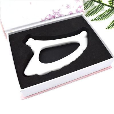 Massage Tools 2024 Wing Shape Ceramic Gua Sha Hand Held Massager for Body Massager Lymphatic Drainage and Anti Aging Tool