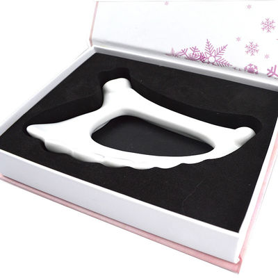 Massage Tools 2024 Wing Shape Ceramic Gua Sha Hand Held Massager for Body Massager Lymphatic Drainage and Anti Aging Tool