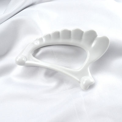 Massage Tools 2024 Wing Shape Ceramic Gua Sha Hand Held Massager for Body Massager Lymphatic Drainage and Anti Aging Tool