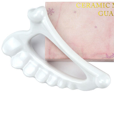 OEM/ODM Acceptable Ceramic Gua Sha Massager for Korean Style Body Sculpting and Lymphatic Drainage