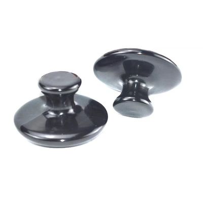 Body Massage Tool 2024 Black Bian Stone Large Mushroom Shape Gua Sha Massager for Facial Massage and Health Care 55mm*35mm