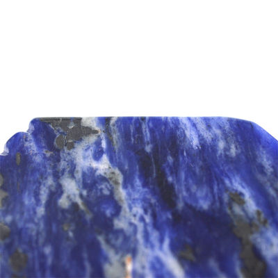 Customized Logo Availabled 2024 Blue Sodalite Gua Sha Scraping Massage Board for Facial and Body Massager Spa Stone