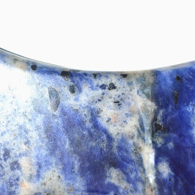 Blue Sodalite Stone Gua Sha Body Scraping Massage Tool Manual-Wired Control Function for Face and Body Natural Beauty Gift