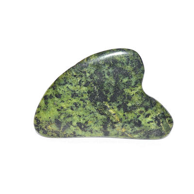 Green Sodalite Gua Sha Scraping Massage Board for Full-body Jade Stone Spa Massager Treatment