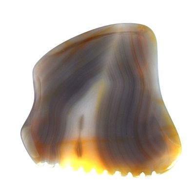 Massage Tools 2024 Arrivals Natural Agate Gua Sha Scraping Massage Board for Relieving Fatigue and Promoting Skin Beauty