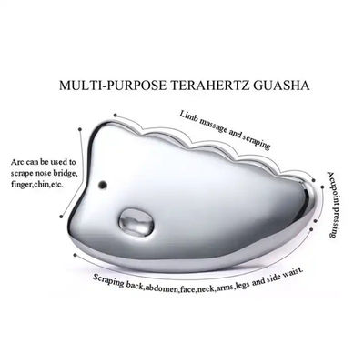 Terahertz Gua Sha Tool for SPA Acupuncture Therapy Jawline Chin Scalp Rejuvenation and Detoxification