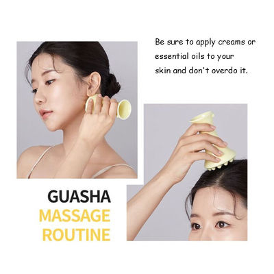 SPA Acupuncture Therapy Ceramic Gua Sha Scraping Tool for Anti-Aging Treatment of Body Face Neck and Head in Ceramic