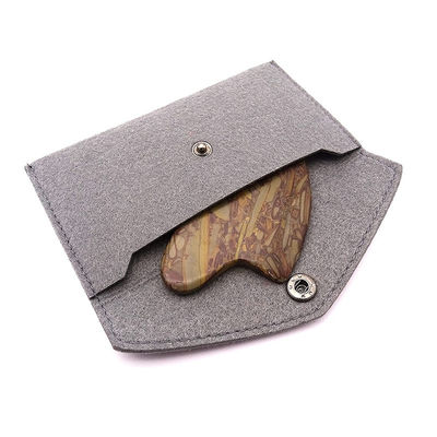 Support OEM/ODM Natural Nuwa Stone Facial Gua Sha Scraping Skin Massage Tool for Portable Medical Lifting and Beauty