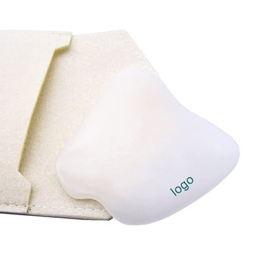 Body Massager Portable Handheld Afghan White Jade Gua Sha Board for Customizable Face and Body Skincare