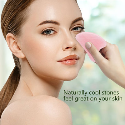 Portable Natural Jade Gua Sha Stone Massage Tool for Face Neck Skin Lifting Wrinkle Remover Beauty Care Physical Therapy