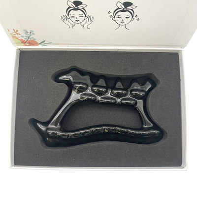 Massage Tool for Personal Health Care Black Ceramic Gua Sha Face and Body Therapy Beauty Skincare Equipment