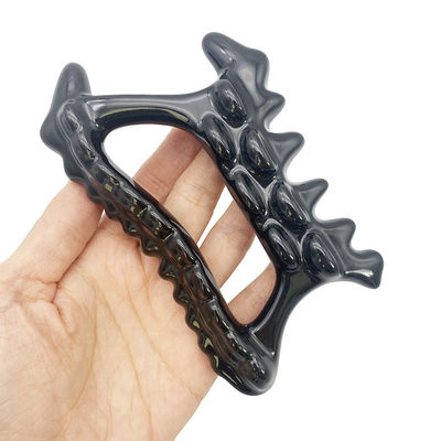 Massage Tool for Personal Health Care Black Ceramic Gua Sha Face and Body Therapy Beauty Skincare Equipment