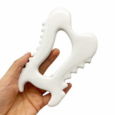 Ceramic Gua Sha Facial Tools for Face Skin Care Tools Easy to Including Luxury Box Bag and Guide Gifts for Women