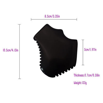 Private Label Gua Sha Jade Face Massage Natural Massage Bian Stone Facial Guasha Scraping Tool with Portable Handheld Design