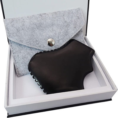 Private Label Gua Sha Jade Face Massage Natural Massage Bian Stone Facial Guasha Scraping Tool with Portable Handheld Design