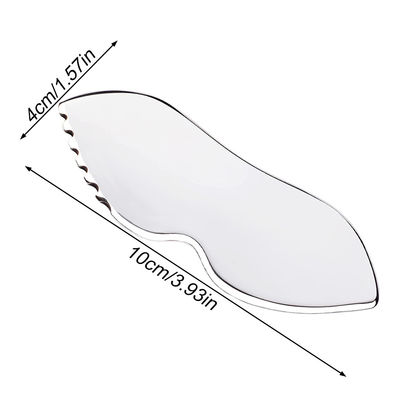 Stainless Steel Guasha Muscle Massage Relaxing Metal Tool for Facial Massager Tissue Probing Physical Therapy Scraping Plate