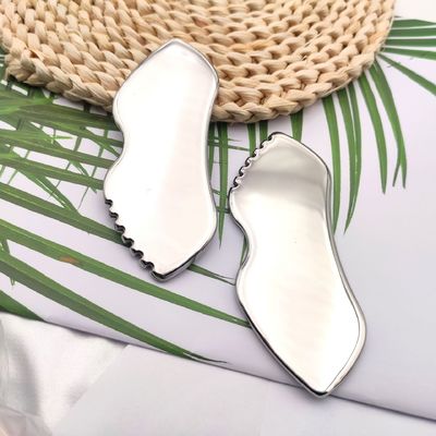 Stainless Steel Guasha Muscle Massage Relaxing Metal Tool for Facial Massager Tissue Probing Physical Therapy Scraping Plate