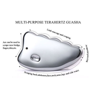 Body Massager Terahertz Guasha Facial Scraper Face Massage Slimming Tool Beauty Gua Sha Stone Energy Plate for Slimming