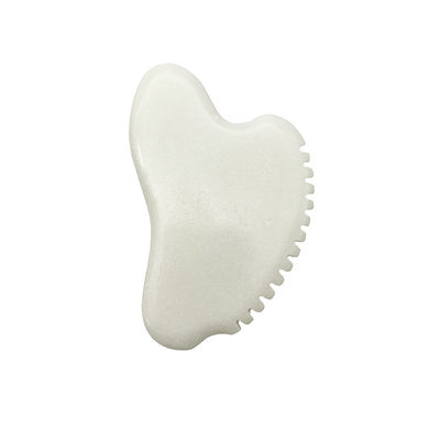 Portable Facial Massager Gua Sha Scraper Natural Jade Stone Skin Care Massager for Body Neck Back Beauty Health Eye SPA