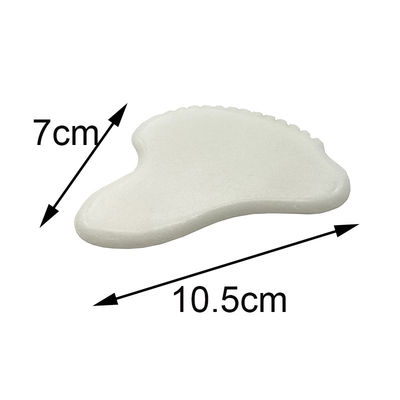 Portable Facial Massager Gua Sha Scraper Natural Jade Stone Skin Care Massager for Body Neck Back Beauty Health Eye SPA