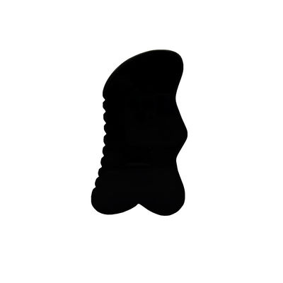 Facial Massager Obsidian Guasha Beautiful Massage Scraping Black Obsidian Face Massager Acupuncture Gua Sha Eye Face Board SPA Tool
