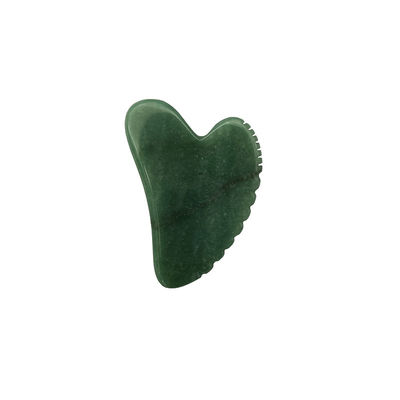 Facial Scraping Skin Lifting with Green Aventurine Gua Sha and Heart Shaped Design