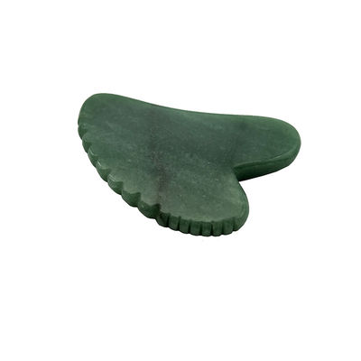 Facial Scraping Skin Lifting with Green Aventurine Gua Sha and Heart Shaped Design