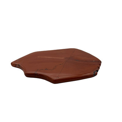 Red Jasper Facial Guasha Skin Lifting Firming Natural Hand Healing Jade Gua Sha Facial Massage Tool Portable and Handheld