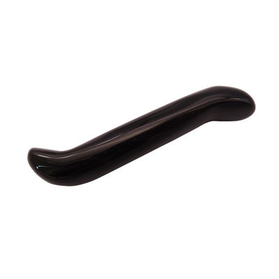 Natural Obsidian S-shape Massage Wand Crystal Healing Yoni Wand Massager Stick for Face and Body Rejuvenation