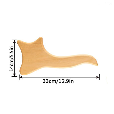 Beech Wooden Muscle Roller for Body Cosmetology Pain Relief and Lymphatic Drainage Massage Therapy Massager