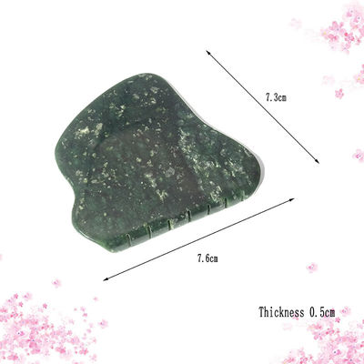 Jade Stone Natural Nanyang Black-green Guasha Scraping Massage Gua Sha for Activating Qi and Dredging Collaterals