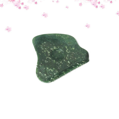 Jade Stone Natural Nanyang Black-green Guasha Scraping Massage Gua Sha for Activating Qi and Dredging Collaterals