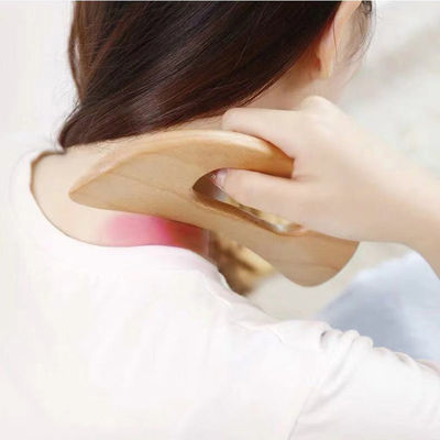 Wooden Lymphatic Drainage Tool Body Cosmetology Massager for Activating Qi and Dredging Collaterals in Wood Therapy