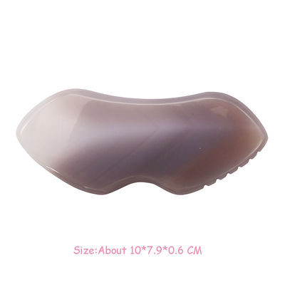 Natural Agate Gua Sha Board for Body Massage and Facial Treatment in SPA Acupuncture Therapy