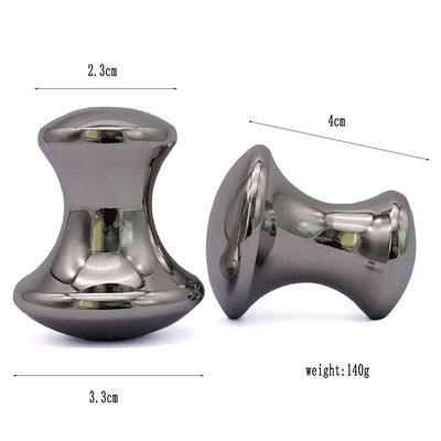 Gua Sha Stainless Steel Mushroom Massage Hot Stone 3.5*3.5*2.1inch Size and Effectiveness