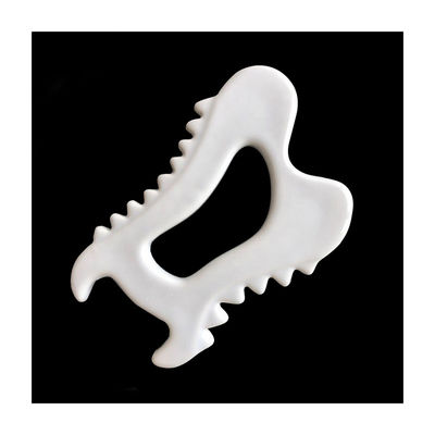 Ceramic Gua Sha Facial Massage Tool for Face Eye Neck Head Back V-face Lifting Anti-Aging Skincare Body Muscle Relaxing