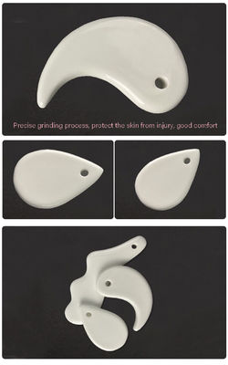 Professional Ceramic V-face Lifting Gua Sha Tool for Jaw Line Massage and Muscle Stiffness Relief