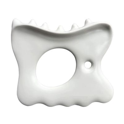 Relieve Muscle Stress and Pain with Customized Logo Ceramic Gua Sha Tool Jaw Line Massage