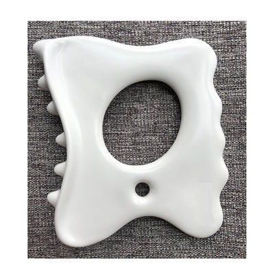 Relieve Muscle Stress and Pain with Customized Logo Ceramic Gua Sha Tool Jaw Line Massage