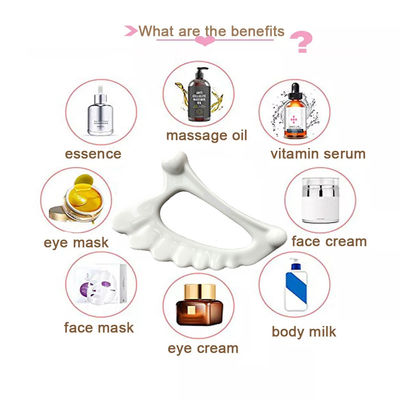 Facial Scraping Body Massager Gua Sha for Face Function Ceramic Guasha Massage Tool