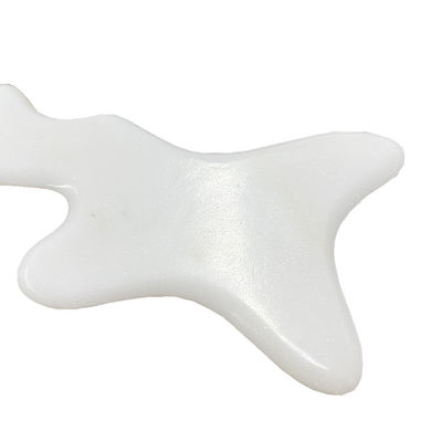 Body Sculpting Tools Large White Jade Scraping Massage Tools for Lymphatic Drainage and Gua sha Therapy